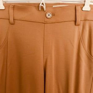 Badgley Mischka Khaki Ponte Pants